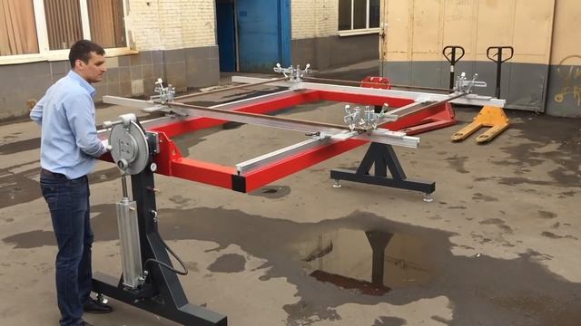 Кантователь для сварки рам "СЛОТ-СТОЛ" смотреть онлайн