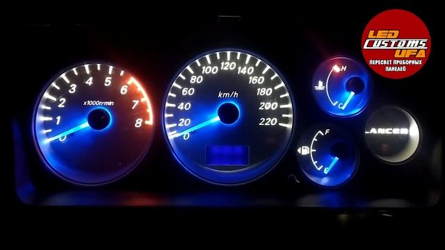Пересвет приборной панели Mitsubishi Lancer 9 смотреть онлайн