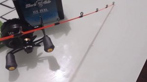 обзор зимней удочки и Китайской катушки.  подготовка к рыбалке