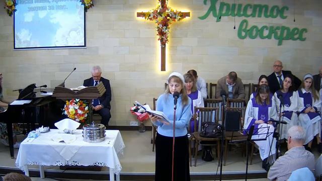 Пасха Христова. Воскресное служение в церкви На Лосинке смотреть онлайн