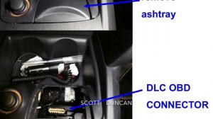 Where is the OBD socket location Renault Clio  1.6 2003 by Scott Mechanics