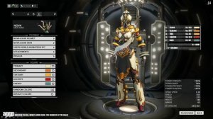 Warframe: Customizing Nova's Asuri Skin [dressedtokill]