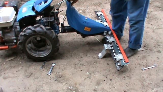 Сегментная коса к мотоблоку /  Segmental scythe to motoblock