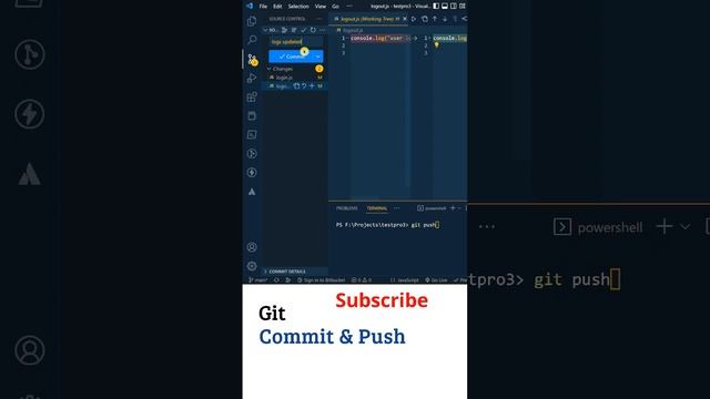 Git Tutorial Telugu: Git Commit & Git Push (With Example), Git and GitHub, Telugu Git Course