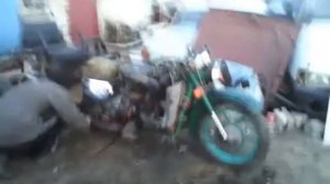 Кастом, трицикл Урал с Жигулёвским движком ,,КУраЖиг"