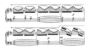 Jean Sibelius 6 Impromptus, Op.5 (No. 5 Vivace: B Minor)