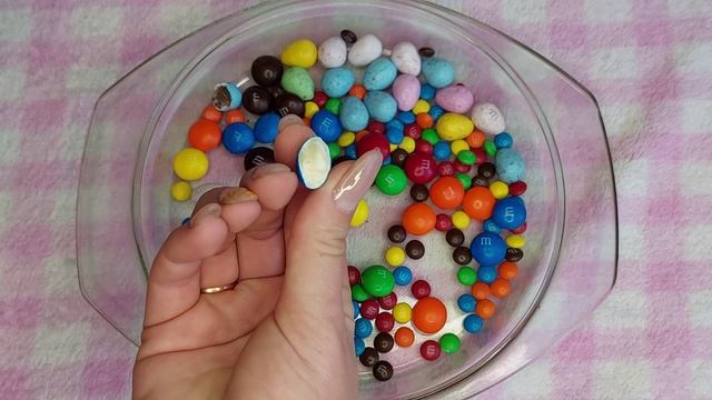 Супер коллекция m&m's с белой начинкой, в форме пасхальных яиц и mini.mp4