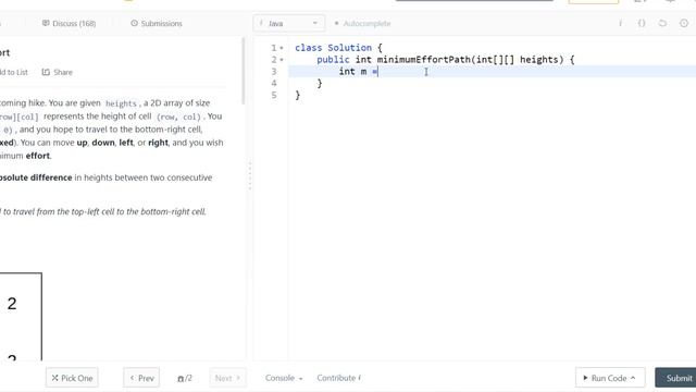 Path With Minimum Effort | Live Coding with Explanation | Leetcode #1631