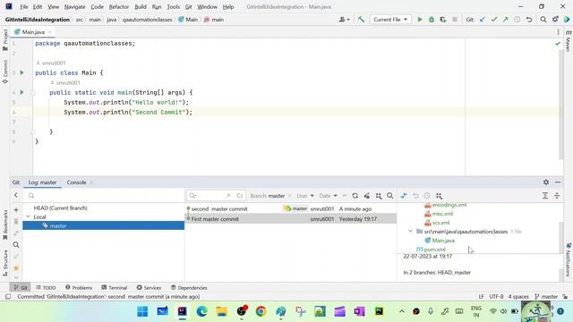 Git Commit Comparison | Git log | Local Changes in Git