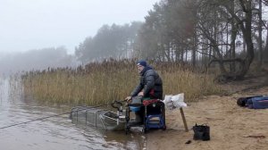 Рыбалка на фидер  Ловля леща в ноябре на водохранилище