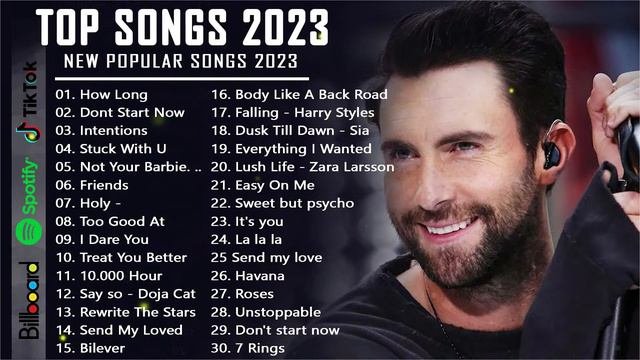 Top Hits 2023 💘 Top 20 Popular Songs Playlist 2023💘 Best English Music Collection 2023