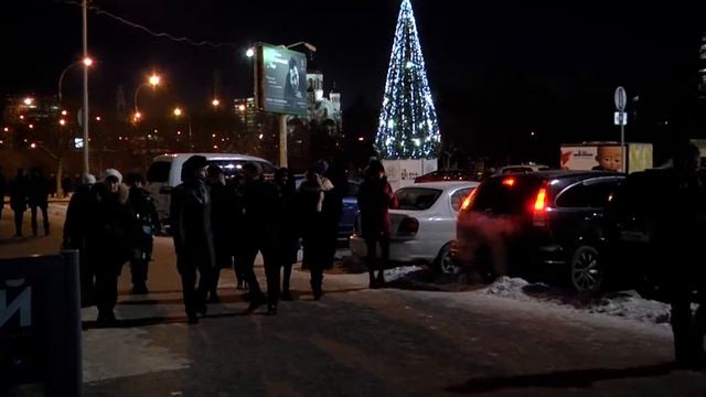 Объезд по новогоднему оформлению Железнодорожного района