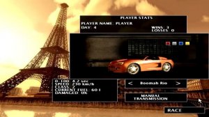 Paris Chase (PC, 2006) - Deleted Race with Boomer-Rio (Demo)