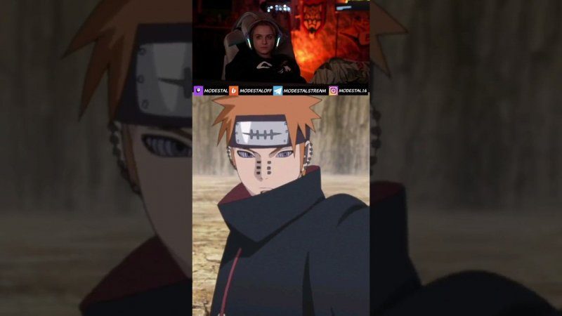 Божественная тяга. Аниме "Наруто" #shorts  #naruto  #pain