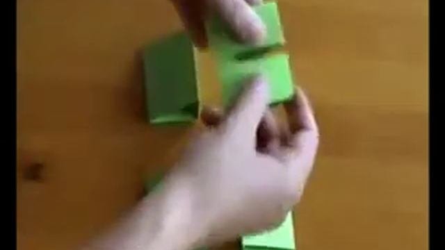 Как сделать трансформер из бумаги.flv