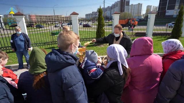 Великая Суббота Освящение куличей и пасок. (1 мая 2021) смотреть онлайн