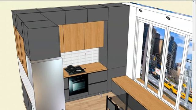 Проект кухни с зоной отдыха смотреть онлайн