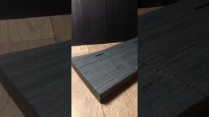 Посуда и палочки для суши своими руками из марёного дуба. Tableware for sushi made of Bog Oak