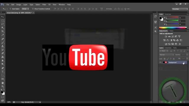 Removing Background in Photoshop CS6 смотреть онлайн