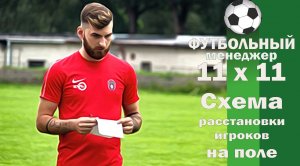 Схема расстановки игроков на поле