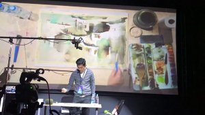 ?АБСТРАКТНАЯ АКВАРЕЛЬ //МАСТЕР КЛАСС ДЛЯ НАЧИНАЮЩИХ