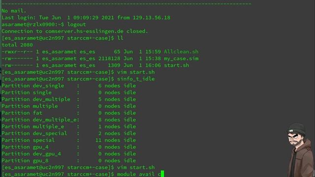 Start a Star-CCM+ Job on bwUniCluster using SSH tunnel for licenses смотреть онлайн