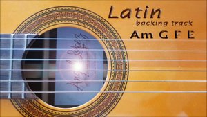 Latin backing track 1 in Am
