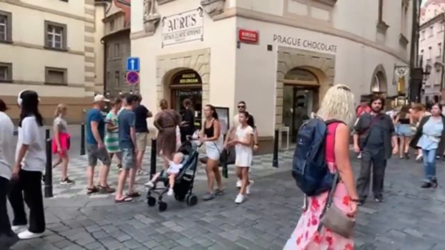 Летний вечер в Праге прогулка