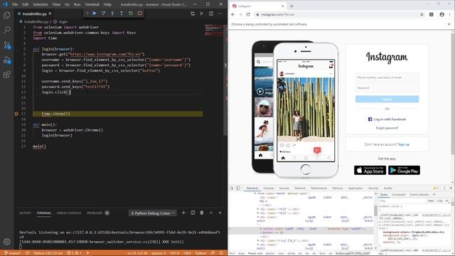 Building a simple Instagram Bot in 2020 смотреть онлайн