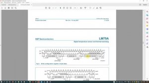 Датчик температуры LM75A LM75 sensor STM32