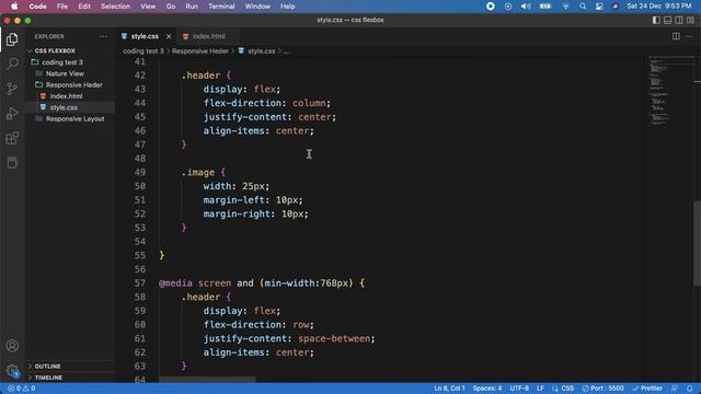 CSS Flexbox Coding Test 3 Solutions | CCBP CSS Flexbox  Coding Test 3 Answers | CSS Coding Practice