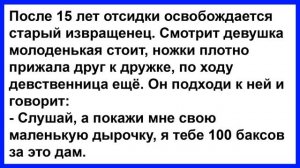 Старый извращенец и невинная девушка... Анекдот клуб!