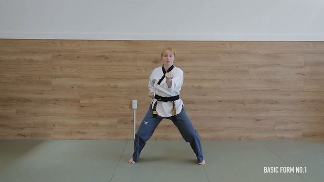 Basic form No.1_TG TAEKWONDO смотреть онлайн