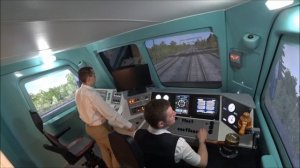 Элементы вождения поездов на примере тренажёра электровоза 2ЭС5К "Ермак"