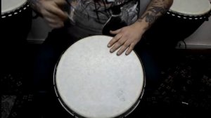 Dub step рисунок для джембе от Вани Пуха :)))