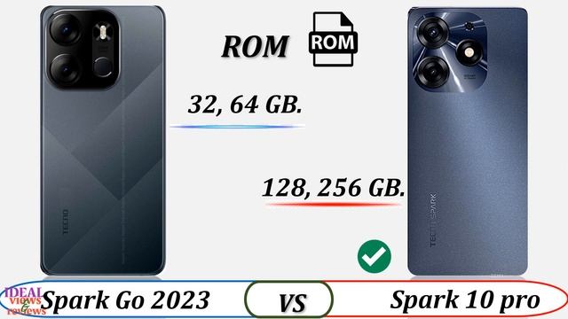 tecno spark go 2023 vs tecno spark 10 pro