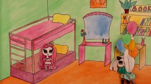 День Рождения куклы лол Кейт / Мультики лол бумажные сюрпризы