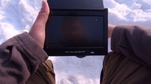 Рыбалка на малых реках в феврале. Рыбалка в Глухозимье. Подводное видео голавли в корчах