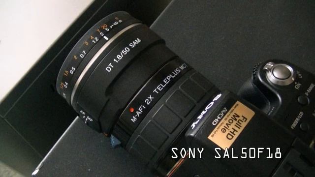 Sony SLT-A55 + teleconverter strange behaviour смотреть онлайн