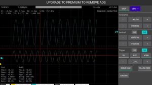 Scoppy - Oscilloscope and Logic Analyzer demo capture
