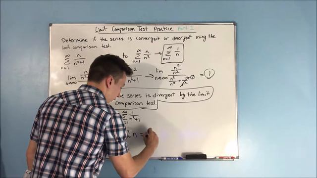 Calculus 2: Limit Comparison Test Practice (Part I) смотреть онлайн