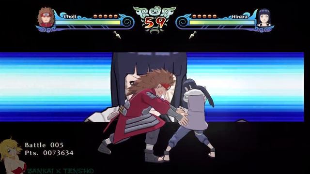 Naruto Shippuden clash of ninja Revolution 3 Choji Score Attack 60fps смотреть онлайн