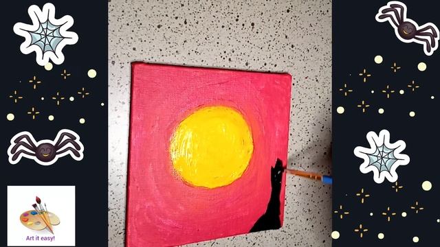 DRAW TOGETHER* STEP BY STEP* ACRILIC PAINT # 37  РИСУЕМ ВМЕСТЕ АКРИЛЛОВЫМИ КРАСКАМИ *ЛЕГКО*БЫСТРО