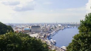 Красивые места Киева?? с высоты птичьего полета.