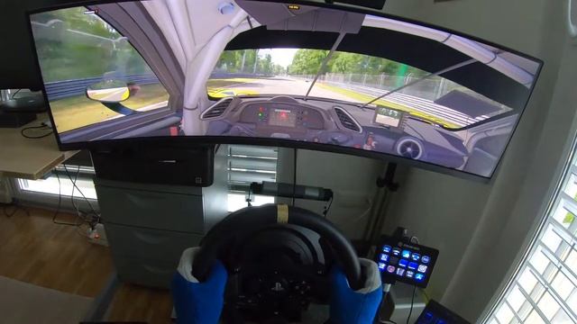 FPV iRacing 49" UltraWide 32:9 - ASUS ROG Strix XG49VQ смотреть онлайн