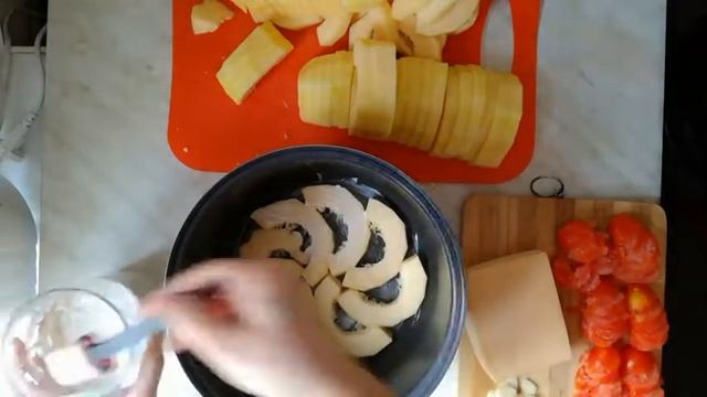 Запеченый кабачок (как я его готовлю)