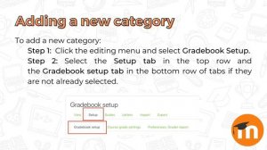 Adding Categories in Moodle