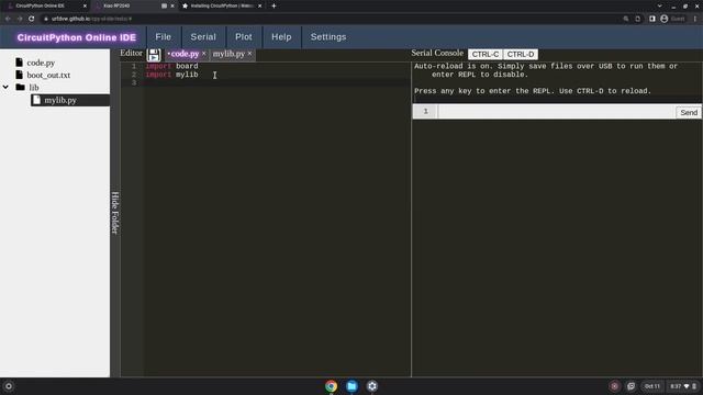 【CircuitPython IDE】Intro to the brand new CircuitPython Online IDE v1.0.0
