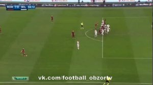 Рома 1:1 Милан | Гол Рюдигер