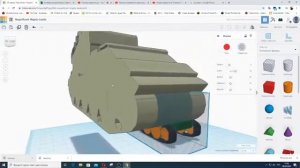 Моделирование в Tinkercad. Создание 3D модели военной техники.